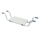 MorNon Duschstuhl, Badewannensitz Senioren, 73x22x18.5CM Duschsitz Duschbank für Badewanne, Sitzbrett für Die Wanne für das Badezimmer zu Hause Tragkraft 130 kg