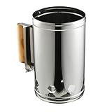 NULYLU Outdoor Barbecue Feuerstarter Eimer aus Langlebigem Kamin anzünder für Holzkohlegrills Geruchloser Sicherer und Hitzebeständiger BBQ Starter für Schnelles Anzünden Beim Camping