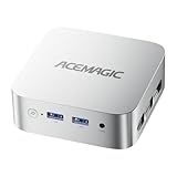ACEMAGICIAN V1 Mini PC Шin11 Pro,16GB DDR4 1TB M.2 2280 SSD, Ιntel Twin Lake-N150(Bis zu 3,6GHz) Micro Desktop Computer Für Heimkino/Business/Office |Dual WiFi|HDMI+DP|USB3.2