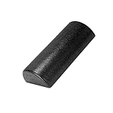 Schaumstoffrollen für Muskelmassage, Halbrunde Rückendehnungsrolle, fester Rücken Stretching Roller, Massage Foam Roller für körperliche Entlastung