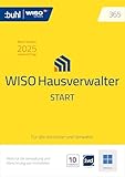 WISO Hausverwalter 365 Start - Modernes Mieter-Management für bis zu 10 Wohnungen (aktuelle Version 2025)│Digitaler Download