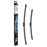 Bosch Aerotwin A419S Front-Scheibenwischer - Set mit 2 Ersatz-Scheibenwischern und vormontiertem Adapter - 2 Wischblätter, 600 mm und 450 mm