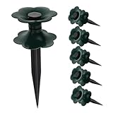 DECHOUS 6 Stück Teiliges Gartenschlauch halter aus Robustem Präzise Schlauchführung zum Schutz von Pflanzen Einfache Montage Vielseitig Einsetzbar für Gartenbewässerung Langlebige