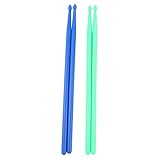 Parliky 2 Paar Premium Nylon Drumsticks Praktische Percussion Drumsticks Instrumente