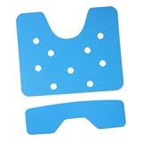 VICASKY Wasserdichter Rutschfester Duschhocker Sitz Rückenpolster Kompakte Badstuhlauflage Abnehmbar Passend für Senioren und Badewannensitze Pflegeleicht und Bequem