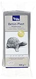 Glorex 6 1780 730 - Beton-Plast, 500 g in betongrau, lufthärtende Modelliermasse mit Beton-Optik, gebrauchsfertig mit einfacher Handhabung