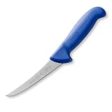 F. DICK Ausbeinmesser, ErgoGrip, halbflexibel (Messer mit Klinge 13cm, X55CrMo14 Stahl, nichtrostend, 56° HRC) 82982131, Blau