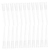 jojofuny 100 Stück Blumenschlammhalter Blumenwasserröhrchen Wasserröhrchen Für Blumen Mit Spike Mikropipetten Blumenwasserstäbe Blumenstielröhrchen Einzelne Blumenwasserröhrchen