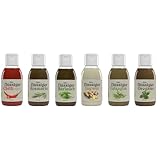 Northern Greens - Flüssige Bio Kräuter' Set 6 x 120ml, bestehend aus Chili, Bärlauch, Ingwer, Rosmarin, Estragon, Oregano