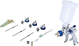 BGS 70048 | Druckluft-Farbsprühpistole | mit 3 Sprühdüsen | 1,4-1,7-2,0 mm