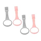 ifundom 4stücke Babysicherheitsringe Für Mädchen Tragbare Stehhilfe Und Spielzeug-hilfsringe Für Krippe Und Laufstall Fördern Und Armtraining