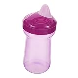 VICASKY Kinderlernbecher Stroh Wasser Trinken Kleinkinder -Fütterungsbecher Kleinkind Trinkflasche Trinkbecher zum Schnabel Sippy Tassen für Säuglingsbecher Kieselgel Violett