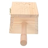 TOYZFRIENDY Holzkasten Moxibustion Box aus Robustem Holz mit Flachem Boden für Stabile Sichere Moxibustionstherapie zu Hause Hautfreundlich und Langlebig für Bauch Ganzkörperanwendung