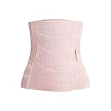LYHYDMA Postpartum belly wrap Bauchband nach der Schwangerschaft Gürtel Mutterschaft Postpartale Korsett Set Shapewear Korsett Gürtel Abnehmen Bandage Band(Pink,L)