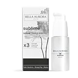 BELLA AURORA - Sublime Serum mit Dreifacheffekt, 30 ml, Anti-Falten- und Anti-Flecken-Serum, verleiht der Haut Festigkeit und Elastizität, hellt das Gesicht auf, mit Hyaluronsäure, rotem Ginseng und