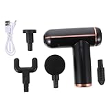 VALICLUD Tiefenwirksame Massagepistole mit USB Tragbar Leistungsstarkes Muskelrelaxgerät Handlich aus Langlebigem zur Schnellen Muskelentspannung nach Sport für Zuhause und Unterwegs