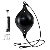 MFYOUPK Boxing Double End Bag - Elastischer Boxball | Flexibler Doppelendball Aus PU Leder Für Fitness Koordinationstraining Kerntraining Heimtraining Garten
