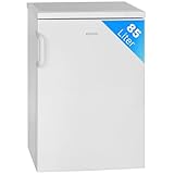 Bomann® Gefrierschrank 85L | Energieklasse D | Temperaturbereich ≤ -18°C | 3 Schubladen | wechselbarer Türanschlag | Gefrierschrank klein | Tiefkühlschrank | Freezer Tiefkühlschrank | GS 2196.1 weiß