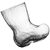 MAGICLULU Boot-glasbecher Großer Glasbecher Transparentes Weinglas Boot-weinglas Für Hause Bierstiefel Stiefelglasbecher Weihnachtsstiefelgläser Partygeschenke Kalte Getränke Fruchtsäfte Eis