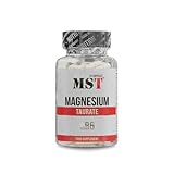 MST Magnesium Taurat Kapseln – 60 Kapseln – Magnesium Taurinat + B6 + Piperin – hoch bioverfügbar, vegan, ohne künstliche Zusatzstoffe