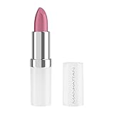 Manhattan Lasting Perfection Satin Lipstick 740 Doll Me Up, Lippenstift für intensive, langanhaltende Farbe und feuchtigkeitsspendende Pflege
