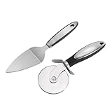 Ciieeo 1 Satz Teiliges Pizzaschneider und Pizzaheber aus Multifunktionaler Pizzaschneider für Kuchen und Pies Spülmaschinenfest und Leicht zu Reinigen