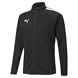 PUMA Herren Teamliga Training Jacket Sweater, Puma Black-puma White, L EU