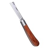 PAXLINSEN Garden Knife Multifunktionale Okuliermesser, Edelstahl Schnitt Messer Falten Gärtnermesser Knospungsmesser Taschenmesser Multi Schneidewerkzeug für Jäten, Trimmen von Büschen