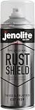 JENOLITE Rust Shield | Rostschutz Klarlack Spray | 400ml | Korrosionsschutz für Metall | Schützt vor Rost & Witterung | Autos, Motorräder, Dekorationen, blankes Metall & Lacke | Wetterfest
