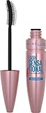 Maybelline New York Mascara für Volumen und Definition, Wasserfest, Lash Sensational, Very Black, 9,5 ml