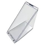 ZoraYorce Dreieckiger Sandwich-Behälter, wiederverwendbarer, auslaufsicherer Lebensmittelbehälter für Sandwich, Obst und Kuchen