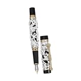 Lurrose Drachen Und Phönix Füllfederhalter Coole Stifte Nachfüllbarer Füllfederhalter Malstift Dip Stift Ausgefallene Stifte Retro Stift Kalligraphie Schreibstift Business Stift