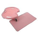 Milisten Bauchmuskeltrainer mit Rädern Geräuscharmer Bauchroller für Effektives zu Hause Tragbares Fitnessgerät für Unterwegs Kniepolster für Umfassendes