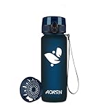 AORIN Trinkflasche - 750ml - Wasserflasche BPA-Frei & Tritan Auslaufsicher Sportflasche, Erwachsene,Trinkflasche Kinder, Fitness,Laufen,Yoga,Fahrrad,Outdoor