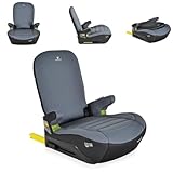 Cangaroo, Kindersitz Galaxy i-Size (125-150 cm), Gruppe 3, Isofix, Rückenlehne, Farbe: Dunkelgrau
