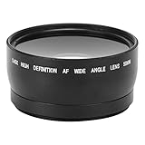 weitwinkelobjektiv EOS,Weitwinkelobjektiv,58-Mm-Weitwinkelobjektiv-Adapter 58-Mm-Weitwinkelobjektiv-Kameraobjektiv Jsr82091151 Erweitertes 58-Mm-0,45-Fach-Weitwinkel-Makroobjektiv,Passend Für Alle Ka