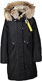 Parajumpers Damen Daunenmantel mit abnehmbarem Pelz schwarz Gr. L (XL)