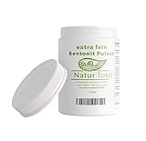 Natur Total Bentonit Pulver | 1500g Bentonite Tonerde | Premium Qualität 95% Montmorillonit | Extra fein