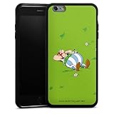 Silikon Hülle kompatibel mit Apple iPhone 6 Plus Case schwarz Handyhülle Obelix Offizielles Lizenzprodukt Asterix