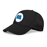 Disney Herren Adult Trucker Hat, Monster, Mesh Snapback Baseball Cap Baseballkappe, Schwarz, Einheitsgröße