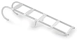 wellenshop Heckleiter Badeleiter Bootsleiter 5 Stufen Aluminium