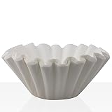 Coffeefair weiße Korbfilter Kaffeefilter 85/245 mm 1000 Stk für Bonamat, Animo, Bartscher