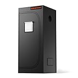 Spider Farmer Growzelt 70x70x160cm Growzelt für Indoor Lichtdicht und Wasserdicht Anbauzelt Grow Tent Growschrank für Homegrowing Pflanzenzucht Gewächshaus Indoor Zuchtzelt für SF1000/SF1000D