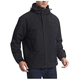 Kobilee Übergangsjacke Herren Outdoor Fliegerjacke Frühlingsjacke Regular Fit Lässig Bomberjacke Herrenjacke Freizeit Leichte Pilotenjacke College Jacke Klassische Mit Taschen Windjacke Freizeitjacke