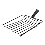 Garten Dunggabel Robuste Mistgabel für Effektives Jäten und Bodenlockern Tragbares Gartenwerkzeug für Landwirtschaft und Rasenpflege Hohe Effizienz und Langlebigkeit