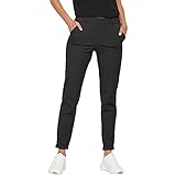 VERO MODA Damen Hose 10225280 Dark Grey Melange M-30