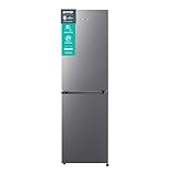 Gorenje NRK 418 ECS4 Kühl-Gefrierkombination/ NoFrostPlus/ MultiFlow 360°/ CrispZone/ 182,4 cm/ Kühlteil 171 l/ Gefrierteil 85 l/ 41 dB/ 226 kWh/ Jahr/ Edelstahl-Look