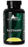 Glutamin nach Dr. med. Michalzik - Pures pflanzliches L-Glutamin höchster Reinheitsgrad von 99,7%, 750 mg - ohne Zusatzstoffe - von Biotikon