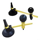 Rundes Glasschneider-Werkzeug mit zuverlässigen Leistungsmerkmalen, einschließlich verstellbarem Knopf und Stabilitätsunterstützung (200 mm)