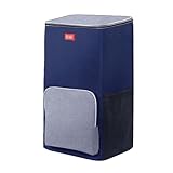 Einkaufswagen, Ersatztasche for Einkaufswagen, zusammenklappbare Einkaufstasche, tragbare wasserdichte Tasche aus Oxford-Stoff, mit Seitentaschen und Aufbewahrungstasche for die Vordertasche(Blue)